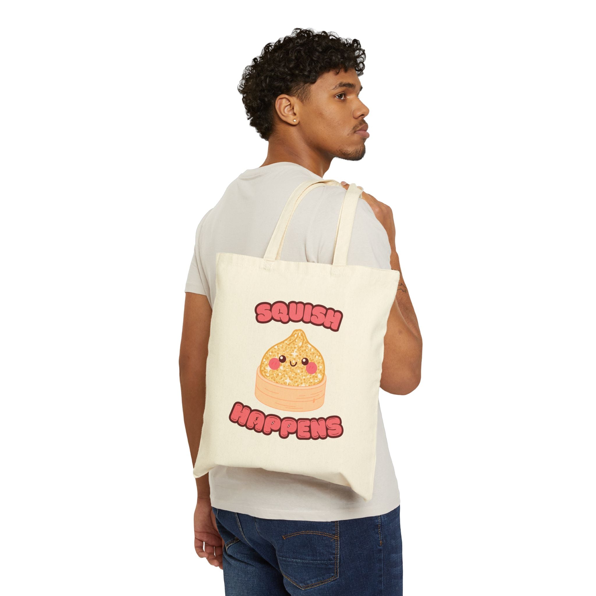 Squish Happens Dumpling Tote Bag | Shopping Bag