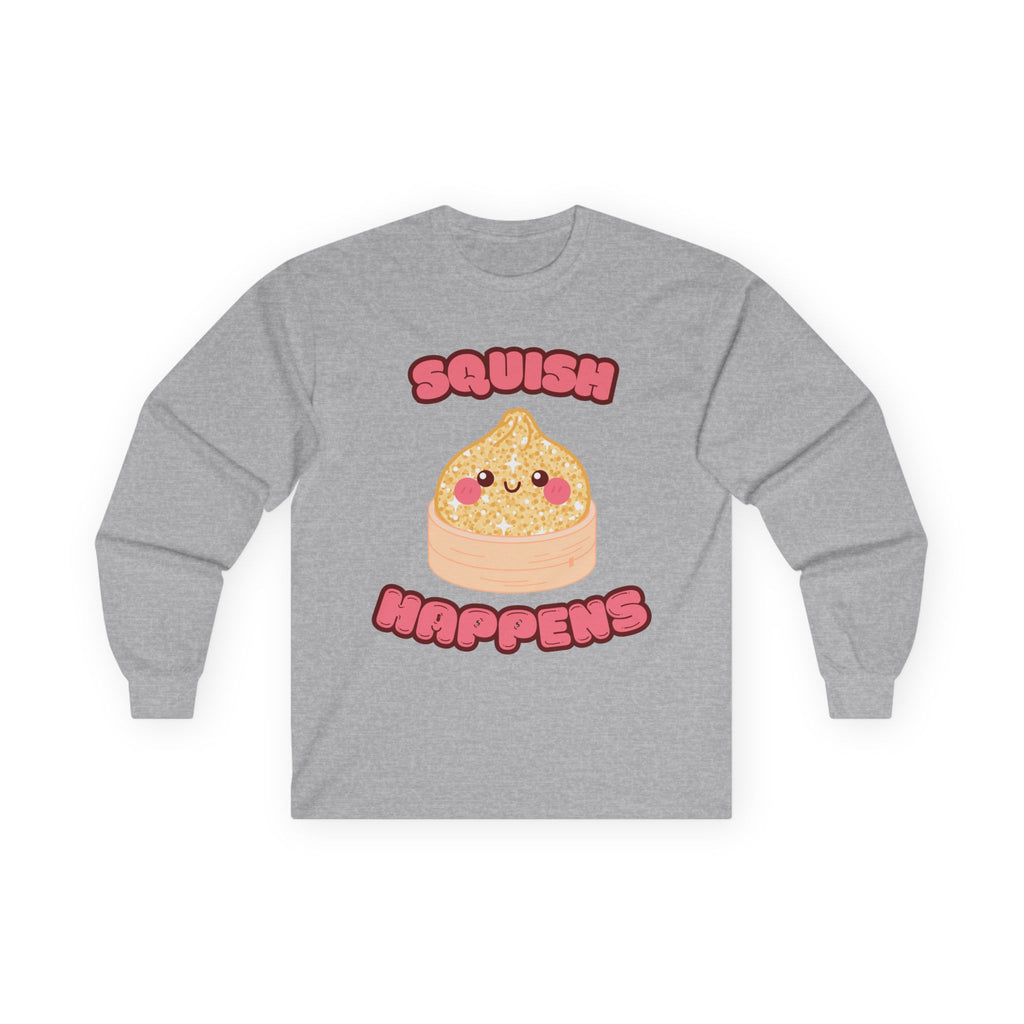 Squish Happens Dumpling Tee | Adult Long Sleeve Tee