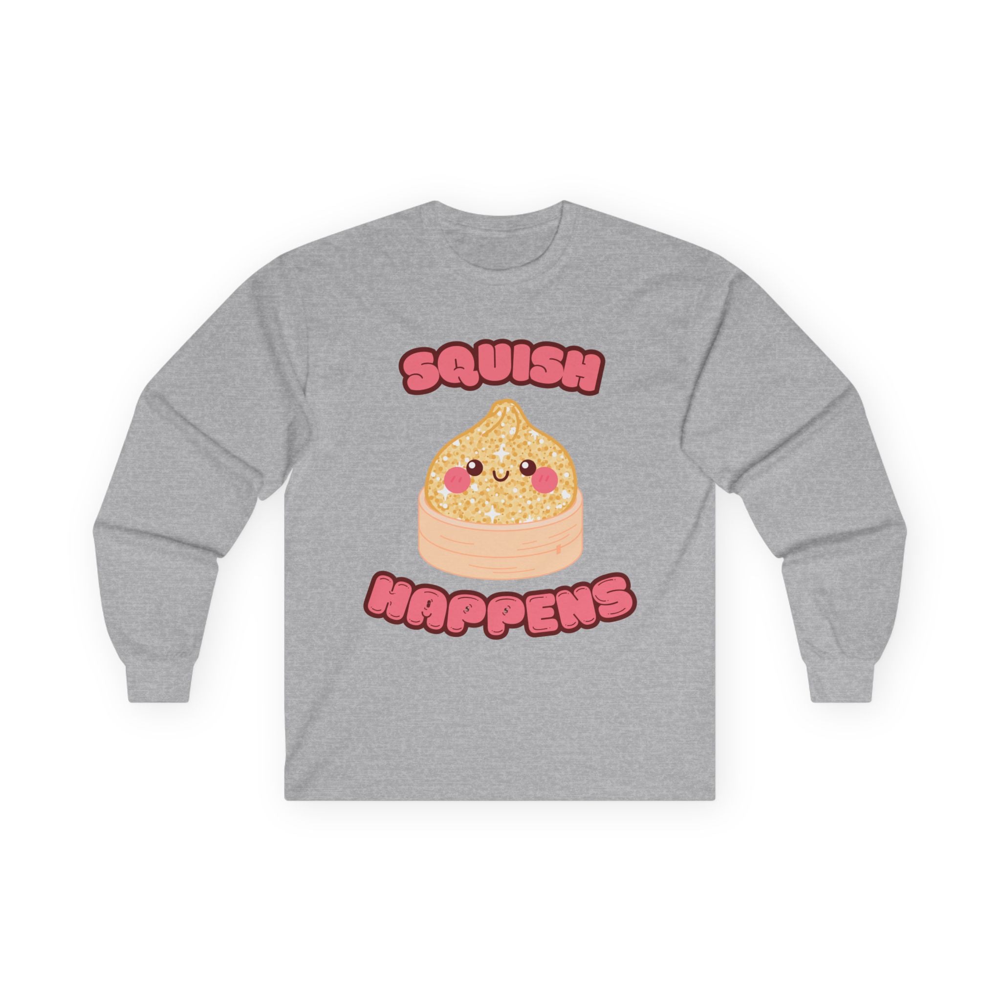 Squish Happens Dumpling Tee | Adult Long Sleeve Tee