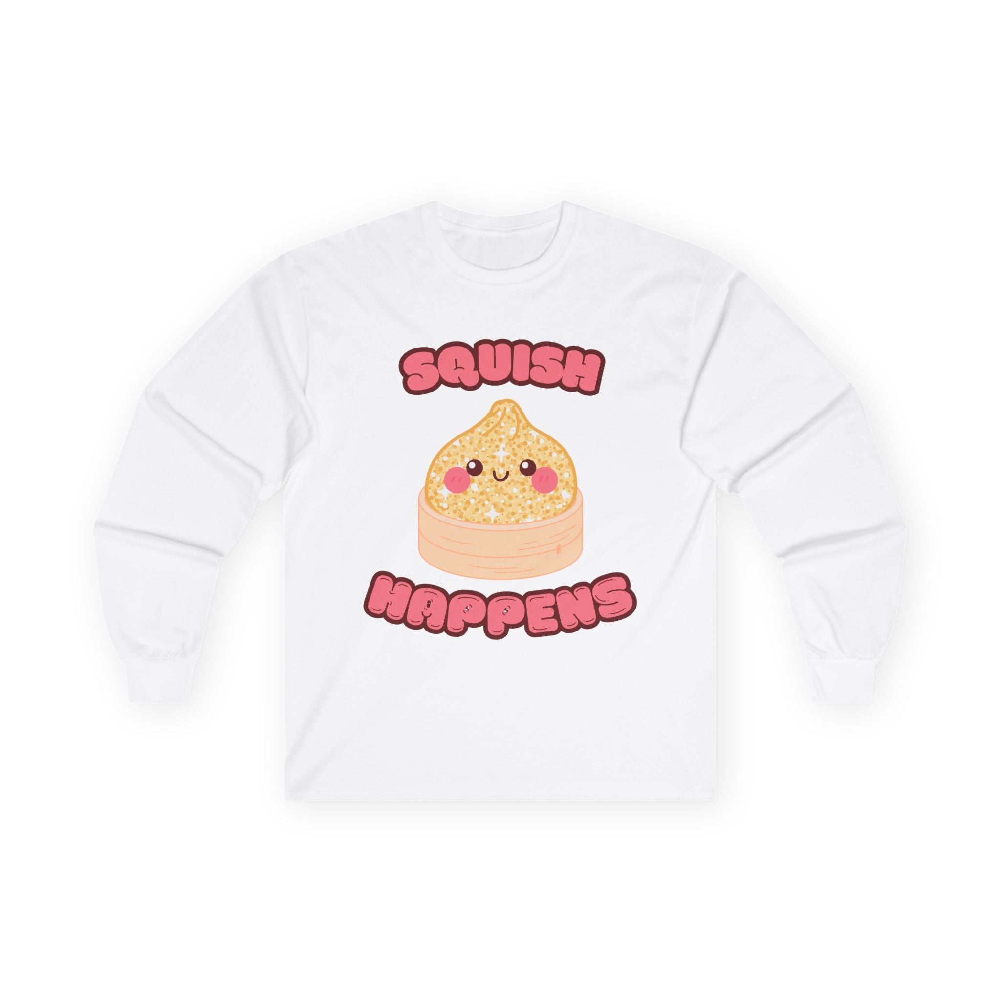 Squish Happens Dumpling Tee | Adult Long Sleeve Tee