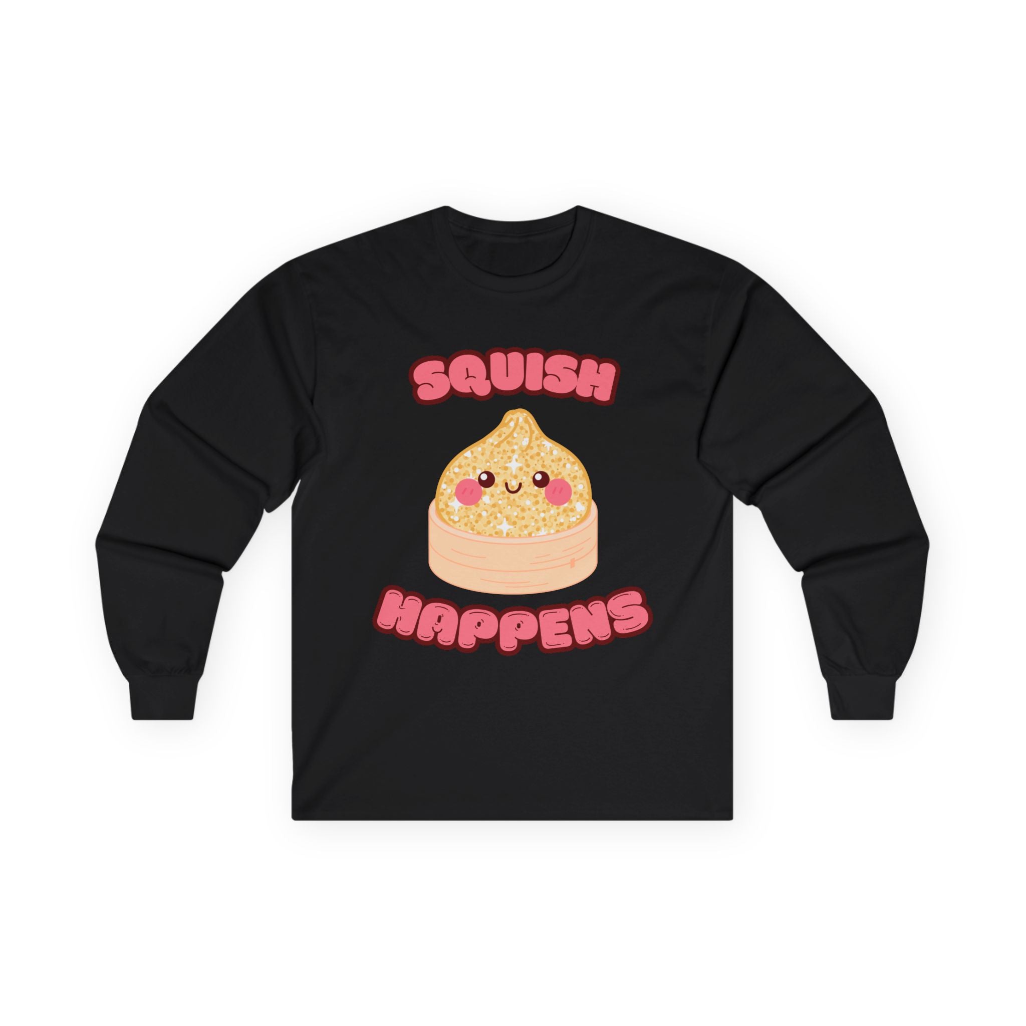 Squish Happens Dumpling Tee | Adult Long Sleeve Tee